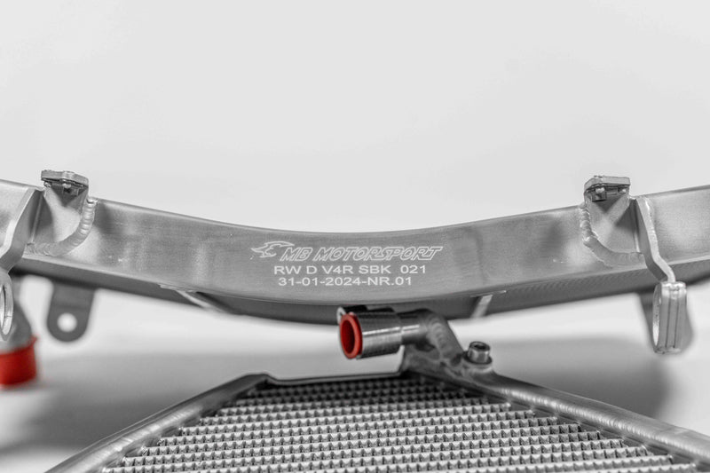 MB Motorsport SBK Racing water and oil cooler kit for Ducati Panigale V4 V4S V4R 2020–2024