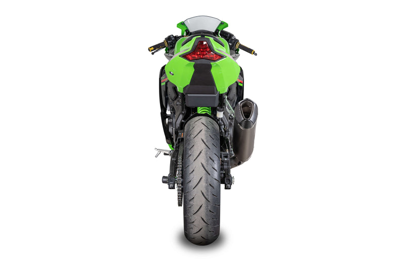 Spark Exhaust Force EVO stainless full system exhaust on Kawasaki ZX-4RR