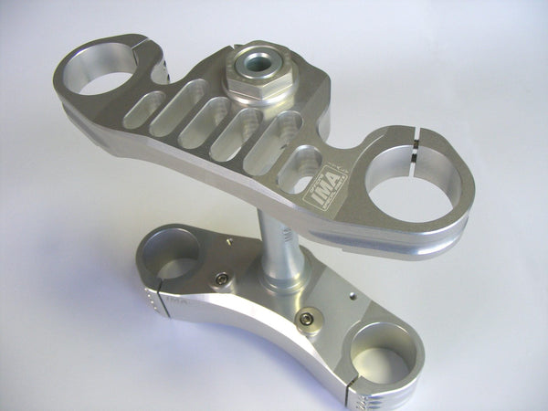 IMA Special Parts Racing top yoke for Aprilia RSV4 1100 Factory 2021-2026 in titanium finish