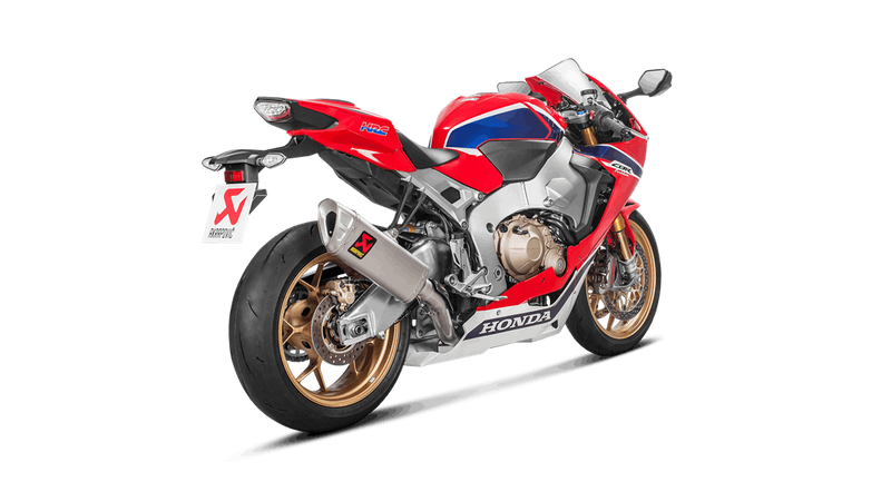 Akrapovic Racing Line stainless steel full exhaust system on Honda CBR 1000 RR SC77