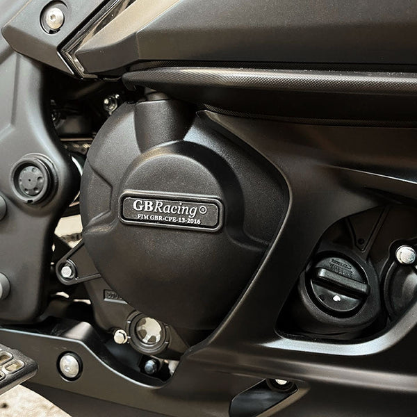 GBRacing clutch protector cover for Yamaha YZF-R3 2023–2026