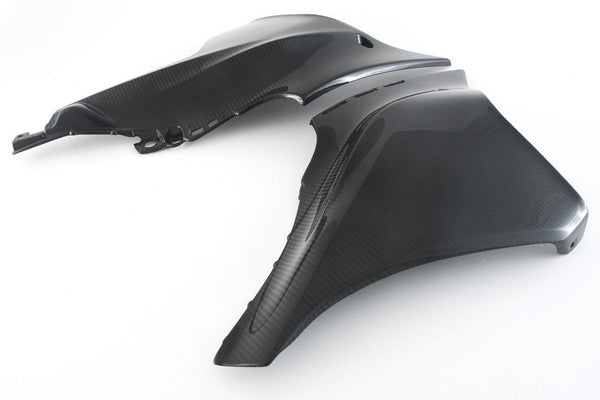 Fullsix Carbon inner fairing side panels set for Yamaha YZF-R1/M RN65 2020-2026, 245 Twill weave