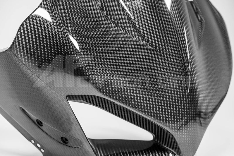 AP Carbon Line SBK front fairing mask 200g twill carbon Ducati Panigale V4 2022–2024