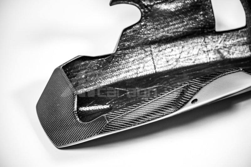 AP Carbon Line 200g twill carbon front spoiler for Yamaha YZF-R1/M RN65 2020–2026
