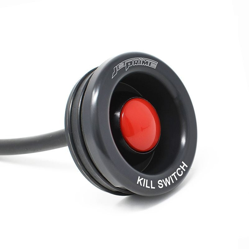 JetPrime JP KS 015 kill switch button for Yamaha YZF-R3 in titanium finish