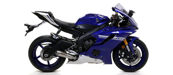 Arrow Pro-Race stainless steel slip-on silencer for Yamaha YZF-R6 RJ27 71863PRI