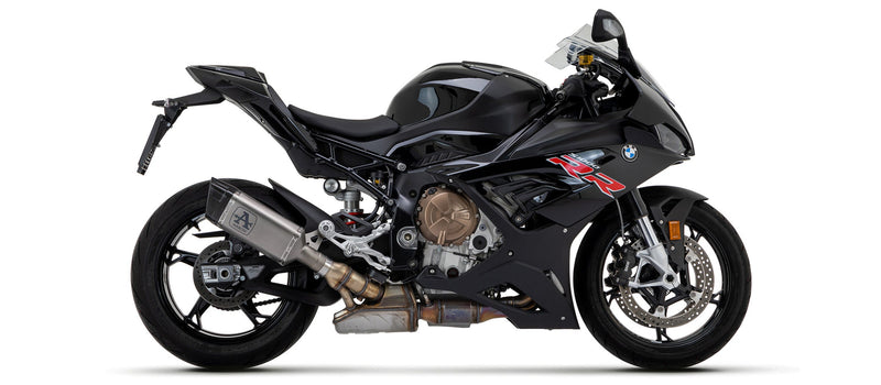 Arrow Pista Titanium slip-on silencer with carbon end cap for BMW M1000RR K66