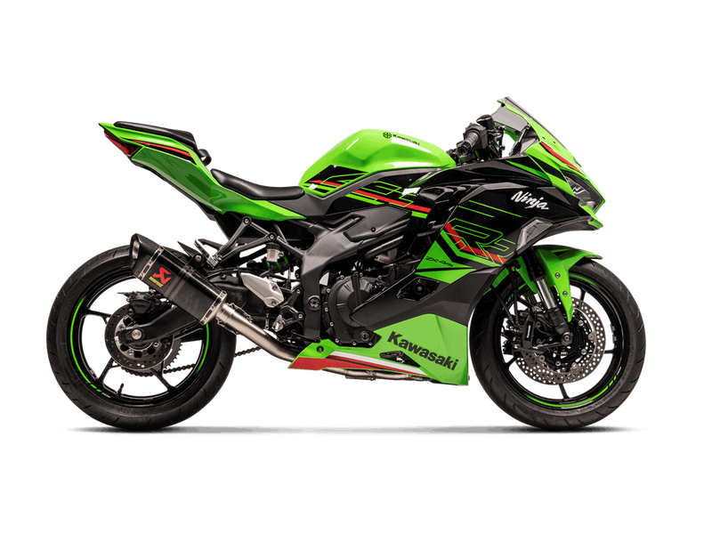 Akrapovic Racing Line stainless steel full exhaust system for Kawasaki ZX-4RR 2023–2026