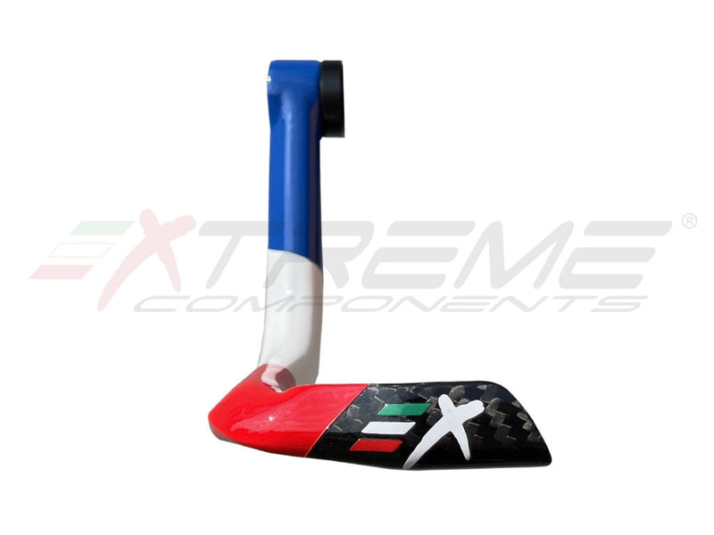 Extreme Components GP EVO Carbon Brake Lever Guard France edition with hand-painted tricolour livery