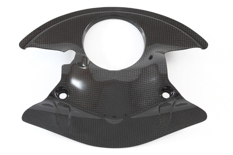 Fullsix carbon lower front fairing mudflap for Ducati Panigale 1199 in gloss finish