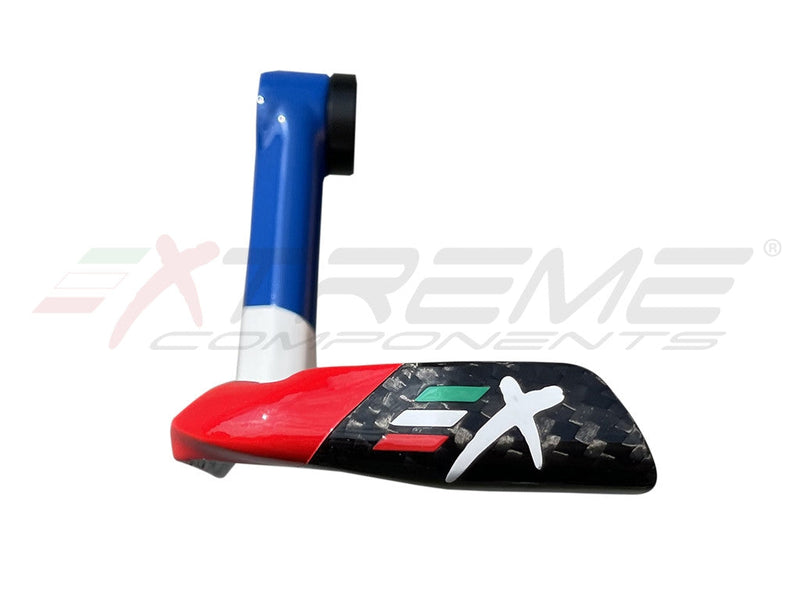 Extreme Components GP EVO Carbon Brake Lever Guard France edition with hand-painted tricolour livery