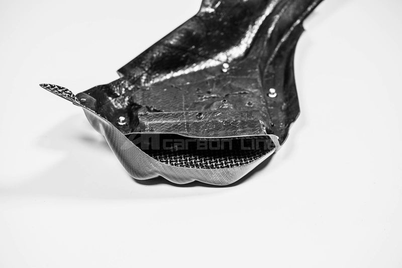 AP Carbon Line 200g twill carbon ECU cover with cooling duct for Yamaha YZF-R1/M RN65