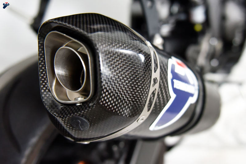 Termignoni Titanium Kit SSP full exhaust system for Yamaha YZF-R6, titanium headers and carbon silencer