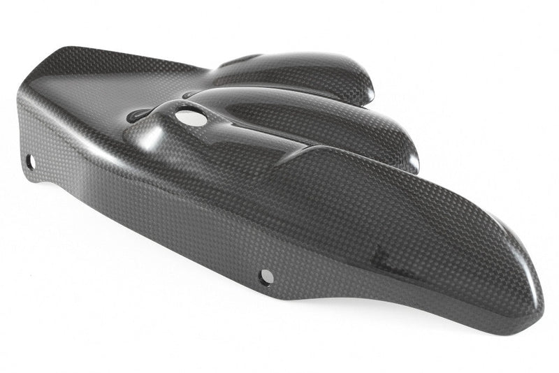 Fullsix carbon exhaust heat shield for MV Agusta F3 675/800 in gloss finish