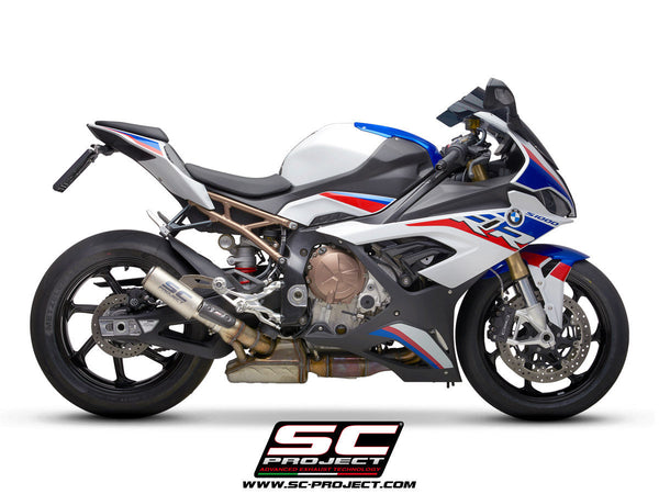 SC-Project CR-T slip-on silencer BMW S1000RR K67 titanium carbon