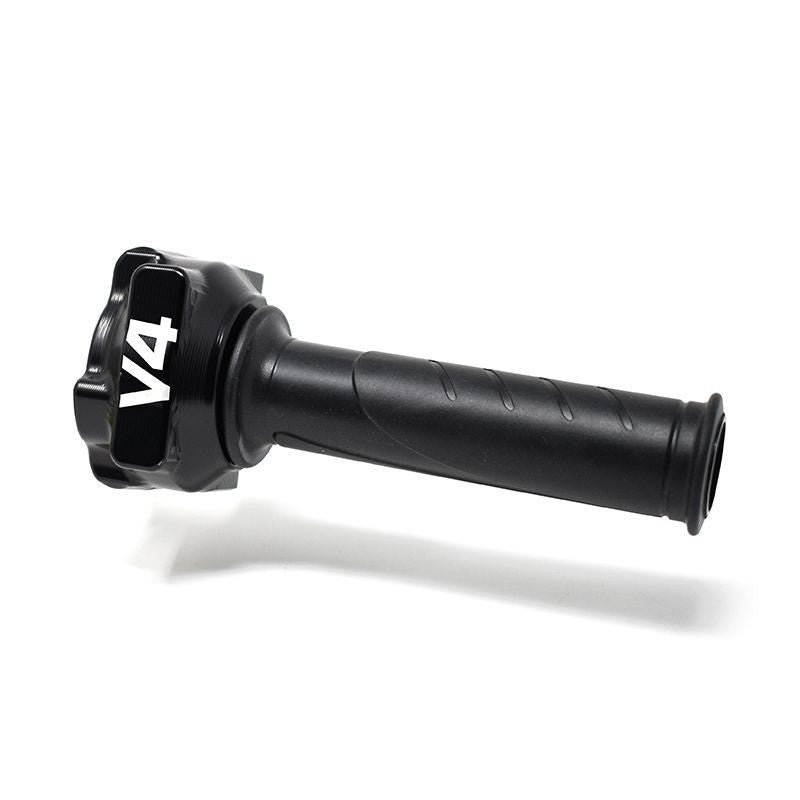 JetPrime CNC aluminium throttle grip housing for Ducati Panigale V4 R 2019-2021