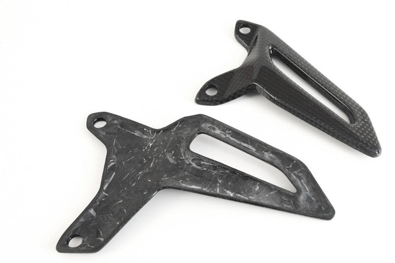 Fullsix carbon open heel guards for Ducati Panigale V2 955 2020-2024