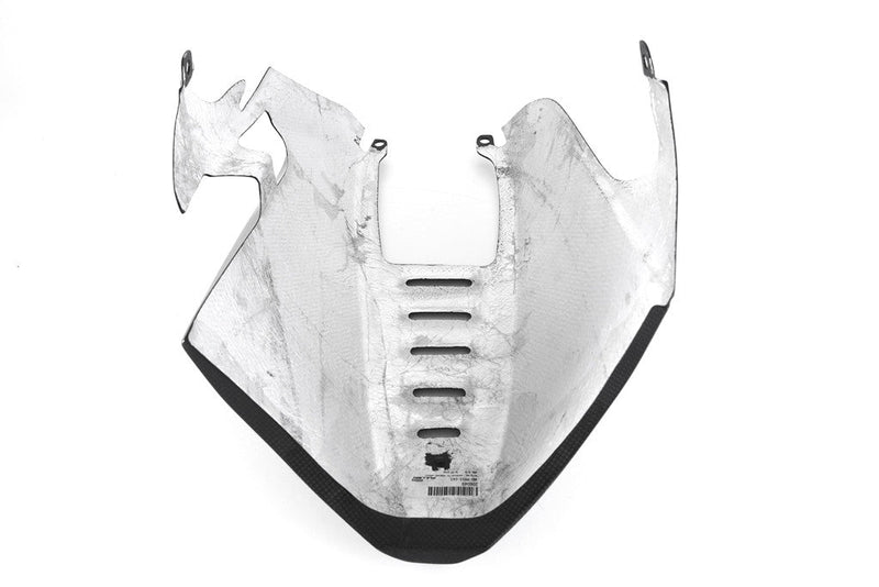 Fullsix carbon belly pan extension for Ducati Panigale 1199 in 200 Plain weave