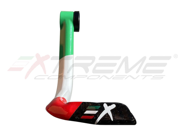Extreme Components GP EVO Carbon Brake Lever Guard Italien edition with Italian flag hand-painted finish