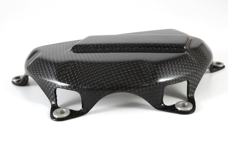 Fullsix carbon fibre clutch cover for Ducati Panigale 1199 in glossy finish
