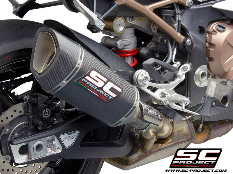 SC-Project SC1-R slip-on silencer BMW S1000RR K67 2019-2020 carbon finish
