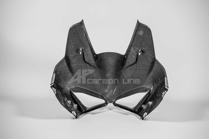 AP Carbon Line 400g twill carbon SBK front fairing mask for Ducati Panigale V4 V4S V4R 2022-2024