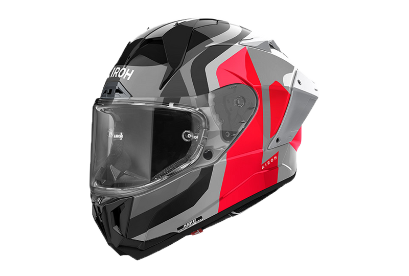 Airoh GP 800 Competition full-face helmet in glossy red finish