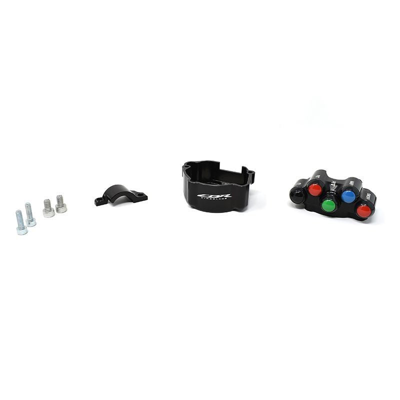 JetPrime JP ACC 027 CNC aluminium throttle grip housing black anodised Honda CBR 1000 RR-R SC82