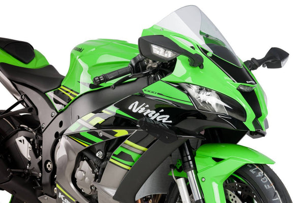 Puig model 9882 downforce sport winglets for Kawasaki ZX-10 R/RR 2011–2020