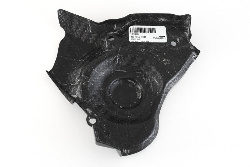 Fullsix carbon sprocket cover for Aprilia RSV4 RR RF 1100 Factory 2009–2020, 245 twill weave