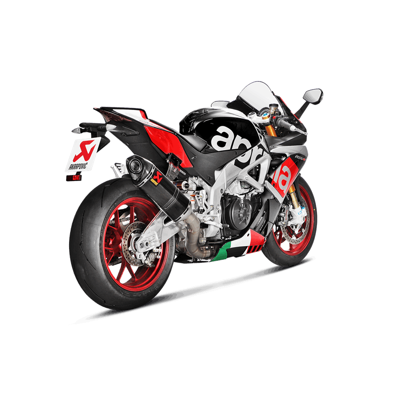 Akrapovic Evolution Line Carbon full exhaust system Aprilia RSV4 2015-2020 S-A10E8-RC