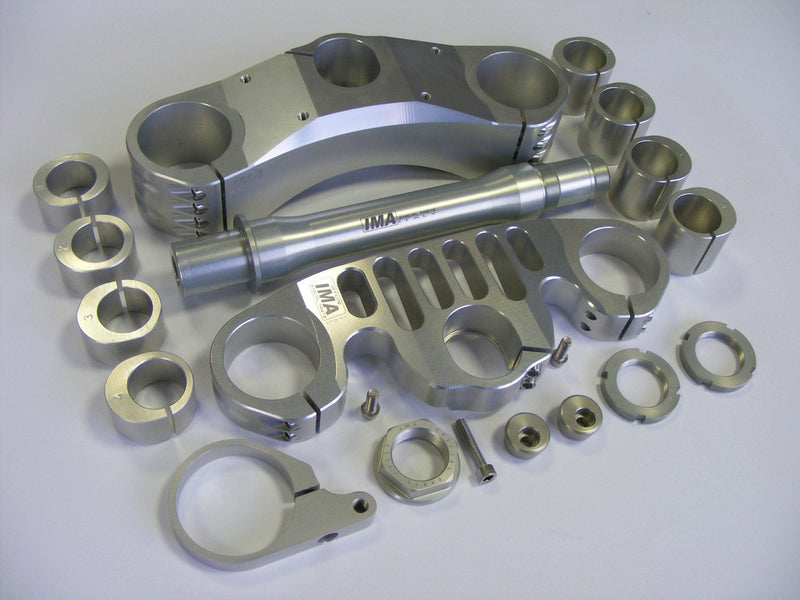 IMA Special Parts Racing top yoke for Aprilia RSV4 1100 Factory 2021-2026 in titanium finish