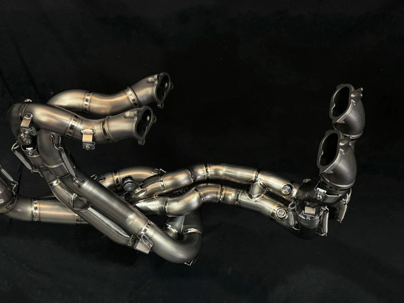 Vandemon High Titanium full exhaust system high mount for Ducati Panigale V4 V4 S V4 R 2018-2024