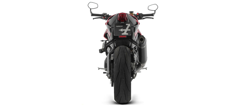 Arrow Veloce stainless steel complete exhaust system for Triumph Street Triple 765 RS
