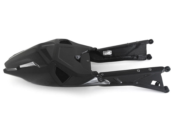 Fullsix carbon monocoque self-supporting tail section for BMW S1000RR K67 2019-2022, 245 Twill weave