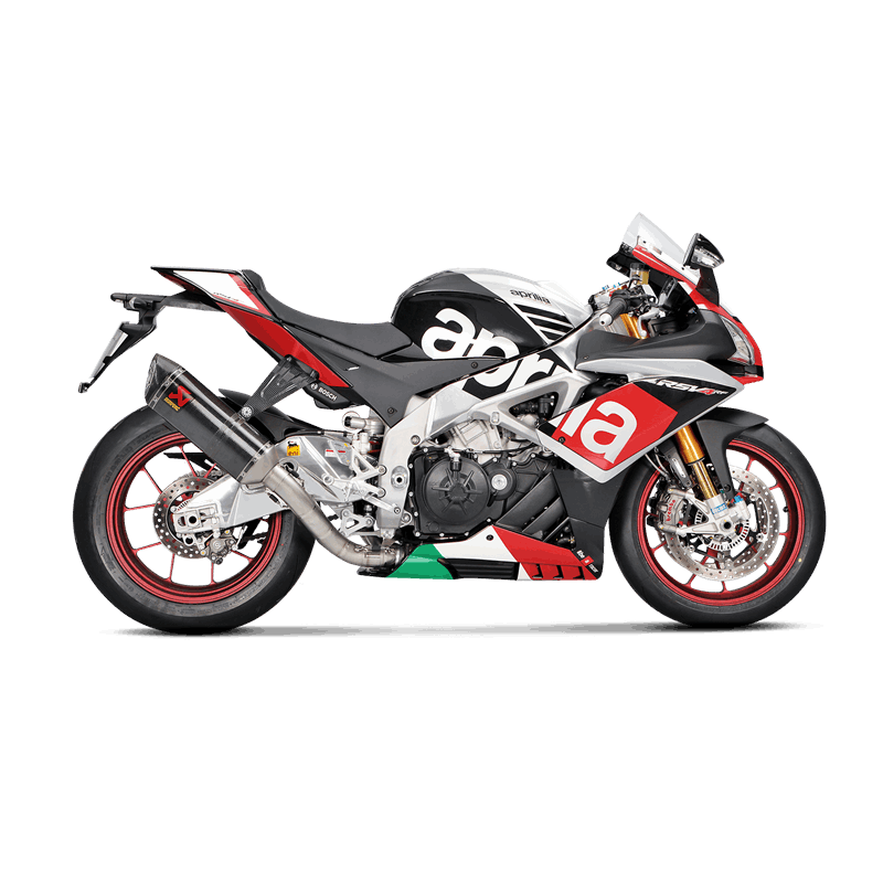 Akrapovic Evolution Line Carbon full exhaust system Aprilia RSV4 2015-2020 S-A10E8-RC