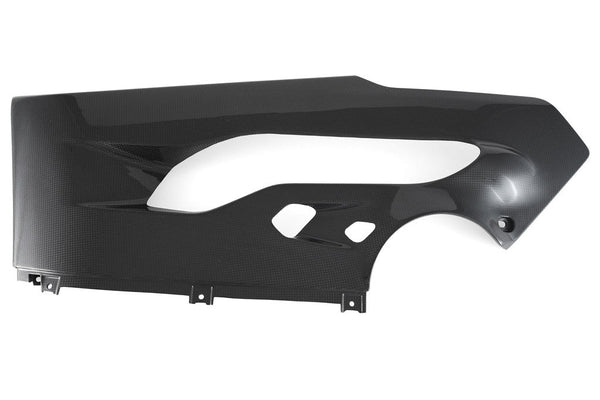 Fullsix carbon lower right side panel for Ducati Panigale 959 2016-2019, 200 Plain weave