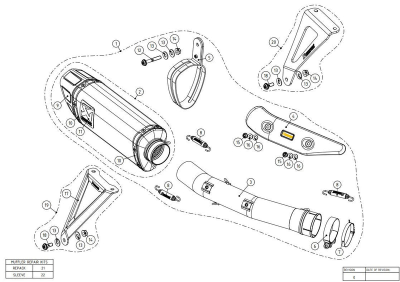 Akrapovic Slip-On Line carbon silencer Honda CBR1000RR-R SC82 2020-2023