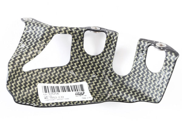Fullsix carbon alternator cover for Ducati Panigale 1199 in glossy finish