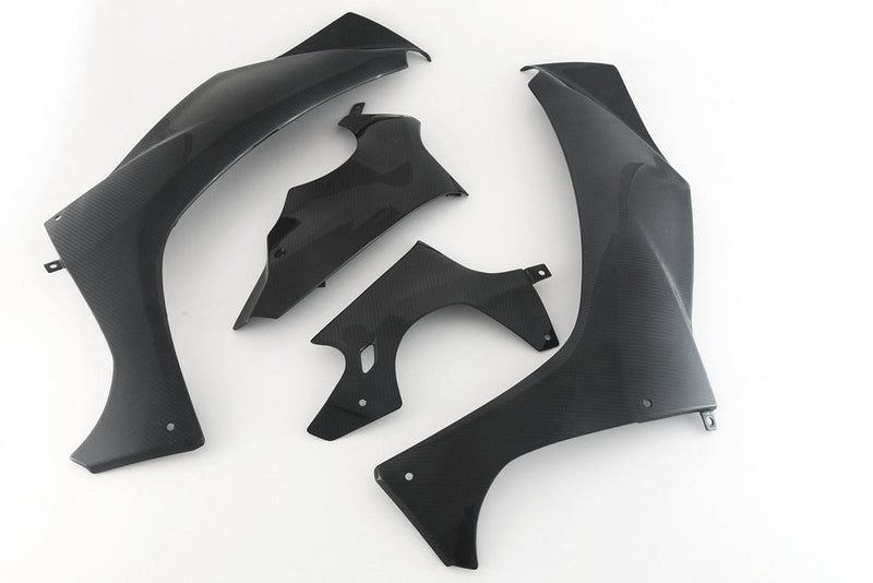 Fullsix carbon fairing side panels set for Yamaha YZF-R1/M RN65 in 245 Twill weave