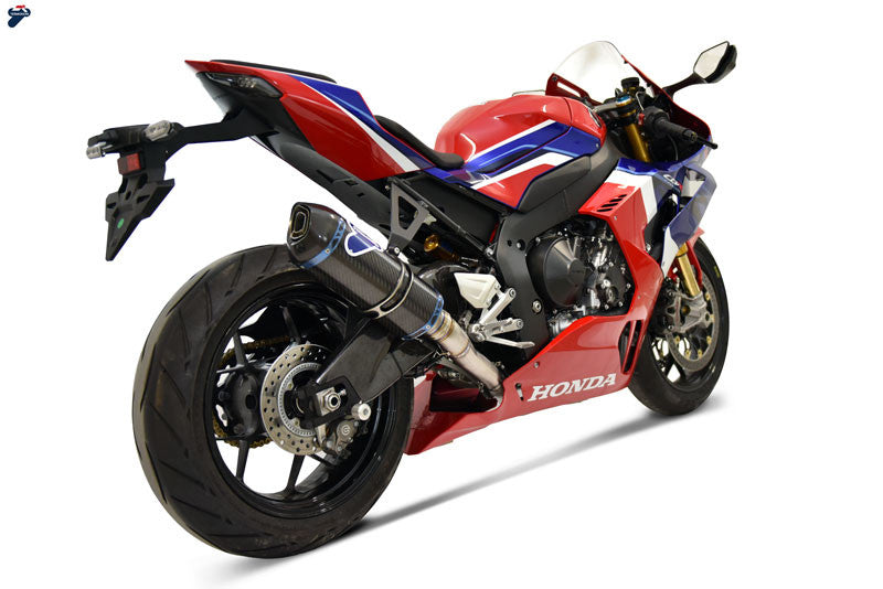 Termignoni H17109400TTC full titanium exhaust system with carbon silencer on Honda CBR 1000 RR-R SC82