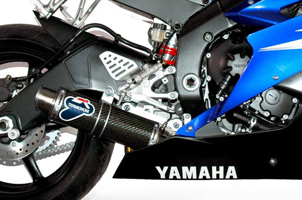 Termignoni Classic-GP carbon slip-on silencer for Yamaha YZF-R6 2006-2026