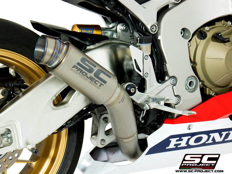 SC-Project GP70-R slip-on silencer Honda CBR 1000 RR SC77 titanium carbon