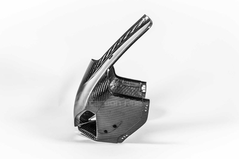 AP Carbon Line 400g twill carbon SBK front fairing mask for Ducati Panigale V4 V4S V4R 2022-2024