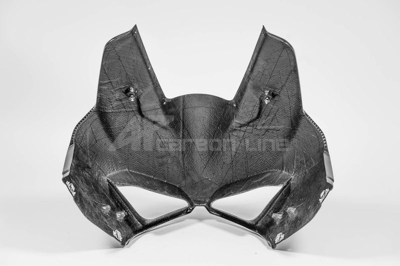 AP Carbon Line SBK front fairing mask 200g twill carbon Ducati Panigale V4 2022–2024
