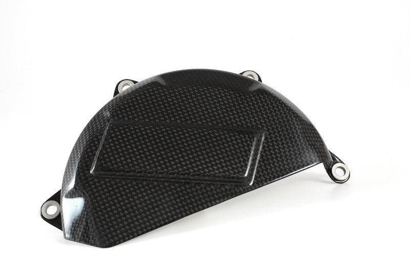 Fullsix carbon fibre clutch cover for Ducati Panigale 1199 in glossy finish