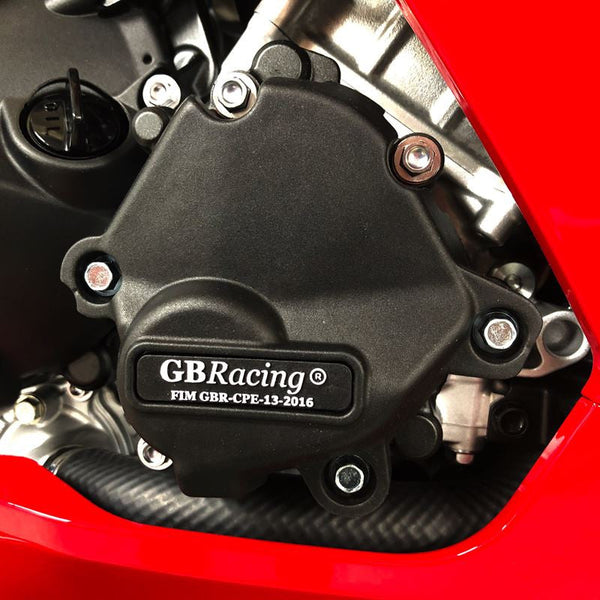 GBRacing ignition cover protector fitted to Honda CBR 1000 RR-R SC82