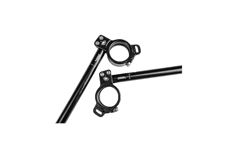 Spider Racing Offset 42 clip-on handlebar for Yamaha YZF-R6 RJ27 2017-2026