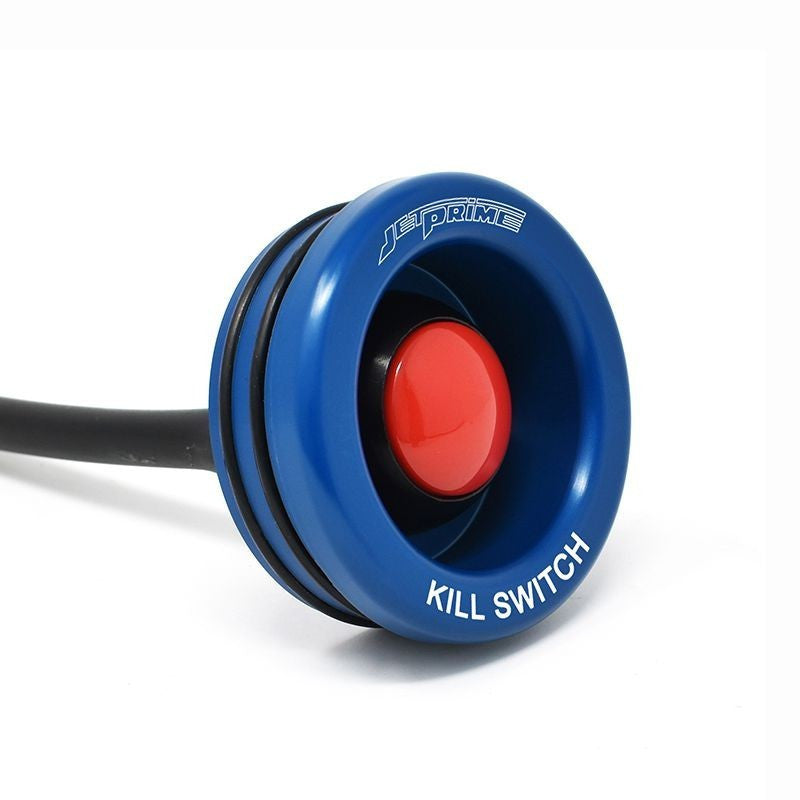 JetPrime JP KS 015 kill switch button for Yamaha YZF-R3 in titanium finish