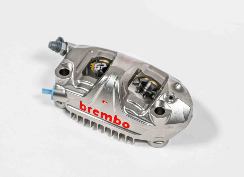 Brembo Racing Moto2 P4/34-38 Monoblock Brake Caliper Left 108mm XC1FV10 nickel finish